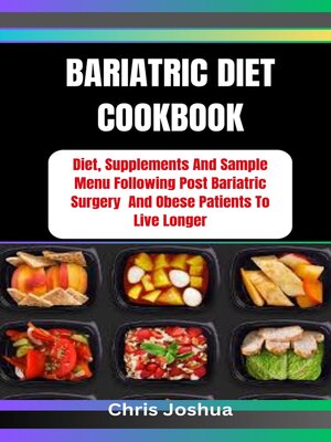 BARIATRIC DIET COOKBOOK - ebook